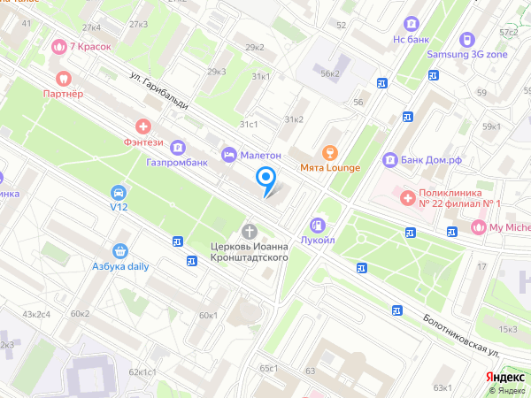 Стозем на карте
