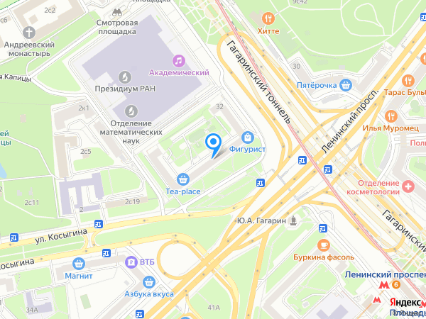 Твой стилист на карте