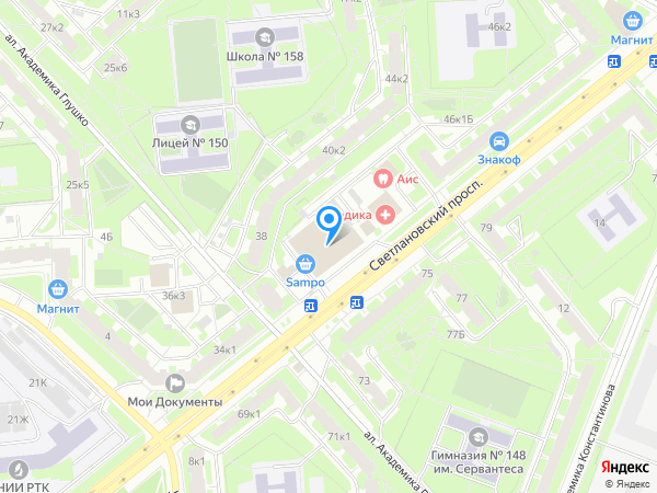 Evian на карте