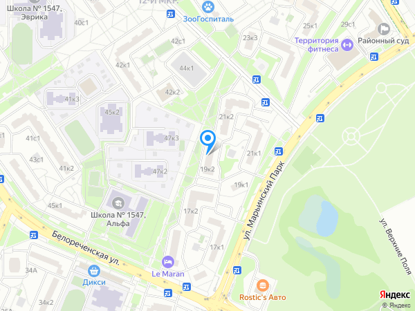 Стоматология МОСКВА на карте