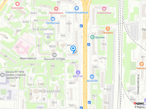 Стоматология ВАРШАВКА 66 на карте