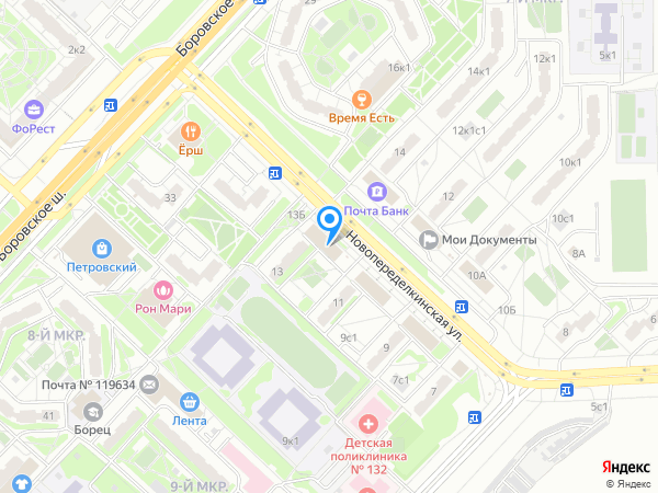 Захаров на карте