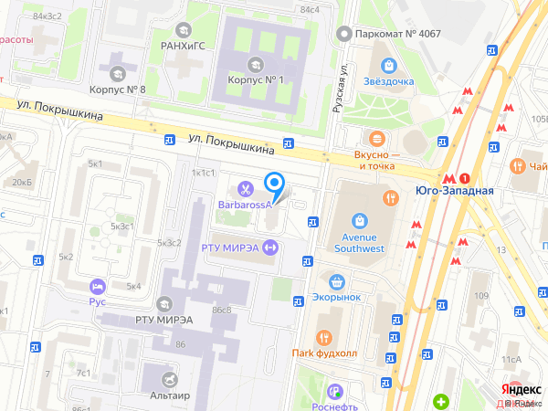 Медицинский центр Мелис на карте