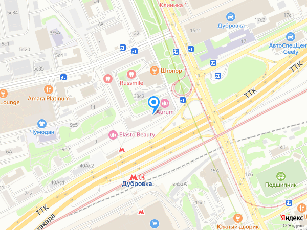 Оздоровительный центр на карте