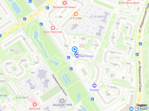 Пантера на карте