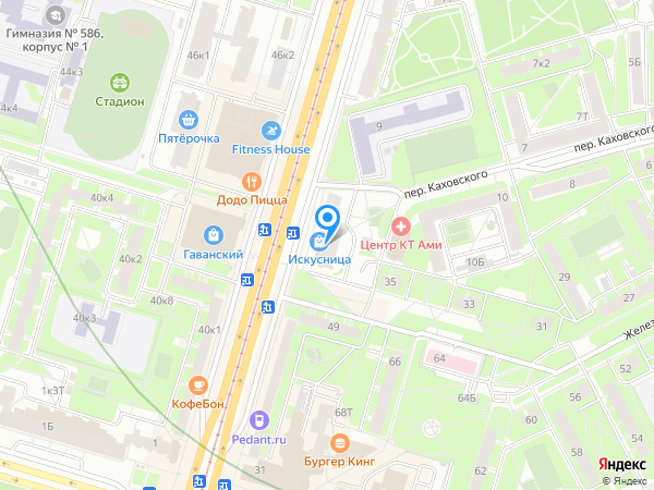 Стоматология ОЛЕВ на карте