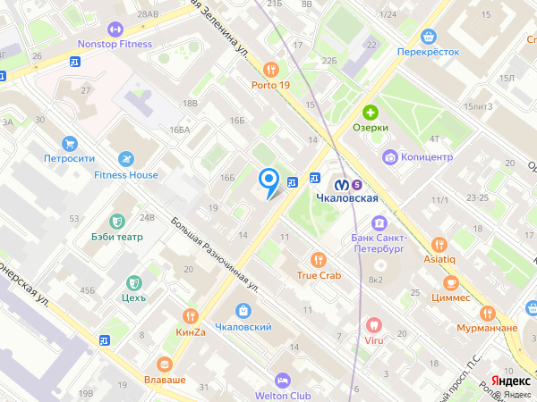 Стоматология СОВРЕМЕННАЯ на карте