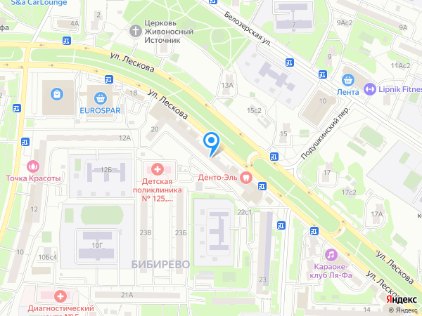Стоматология МАСТЕРДЕНТ на карте