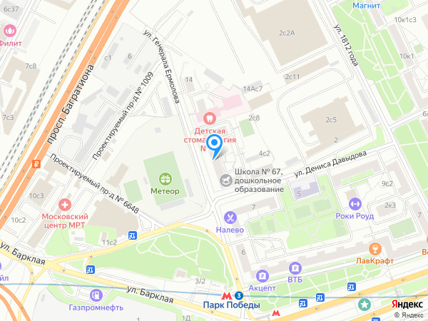 Персона Голд на карте