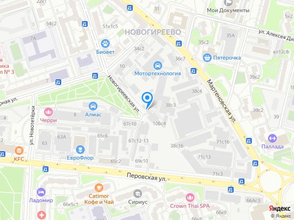 Стоматология ТАРИ на карте