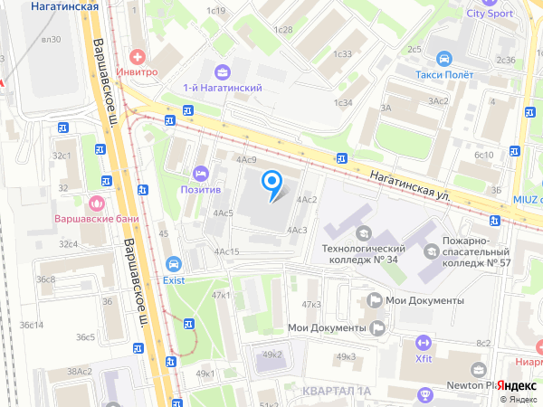 Маникюрный кабинет на карте