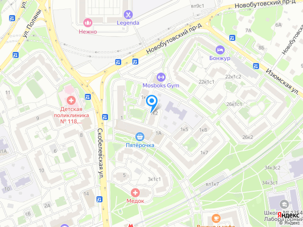 Стоматология АРТ-КЛИНИК на карте