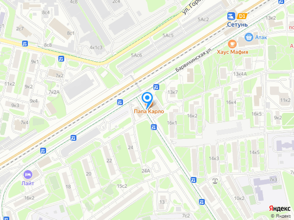 Status MedМ на карте