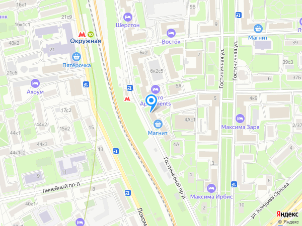 ООО " АН " ИНТЕКС " на карте