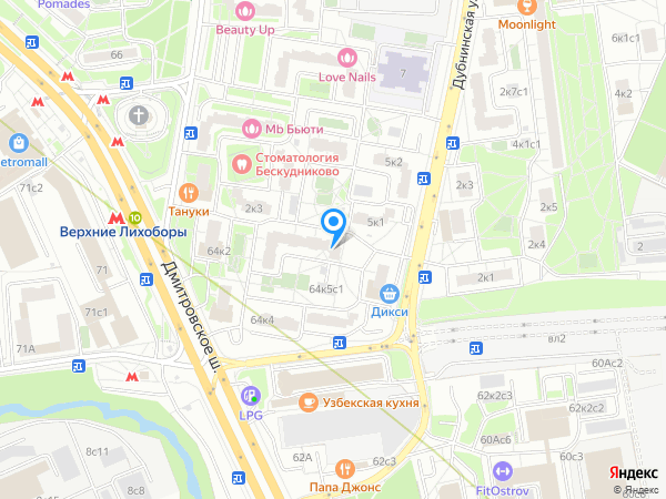 Стоматологическая клиника ЛИМКОДЕНТ на карте