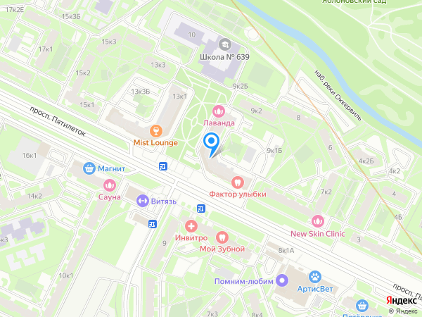 Стоматология ЕВГЕНИЯ на карте