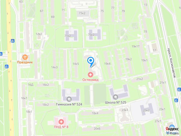 Стоматология ЗУБКИ на карте