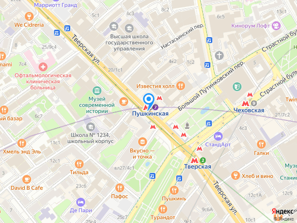 Палатин на карте