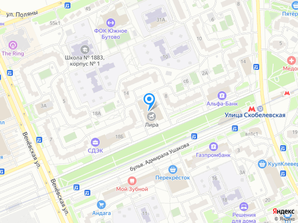 Стоматология ДАН-СТОМ на карте