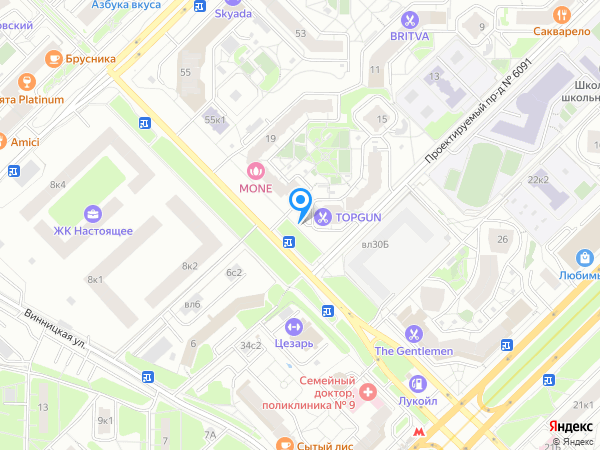 МАНОН на карте