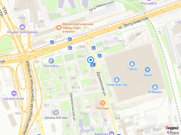 МосАкрил на карте
