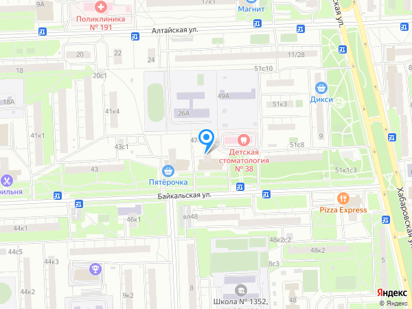 Стоматология ДЕНТОМЕД на карте