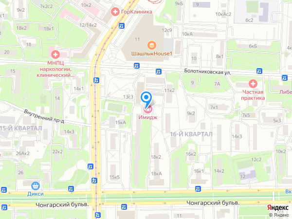 Имидж лаборатория красоты на карте