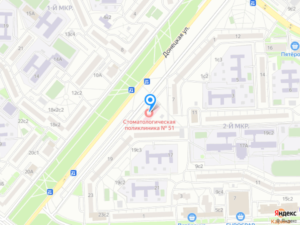 СТОМАТОЛОГИЧЕСКАЯ ПОЛИКЛИНИКА №51 ДЕПАРТАМЕНТА ЗДРАВООХРАНЕНИЯ МОСКВЫ на карте