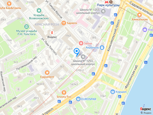 Зеленое Кресло на карте