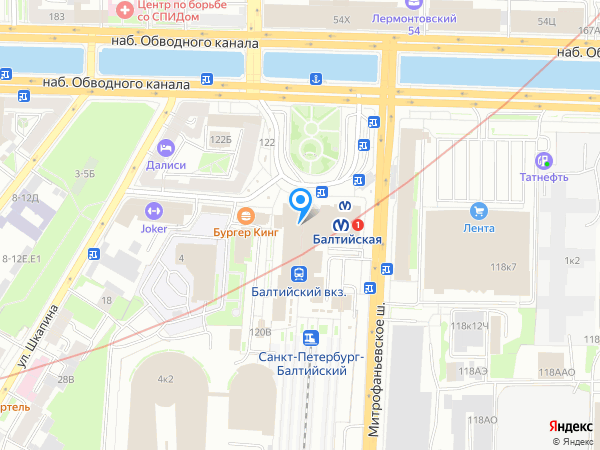 Гатчинский Дом на карте