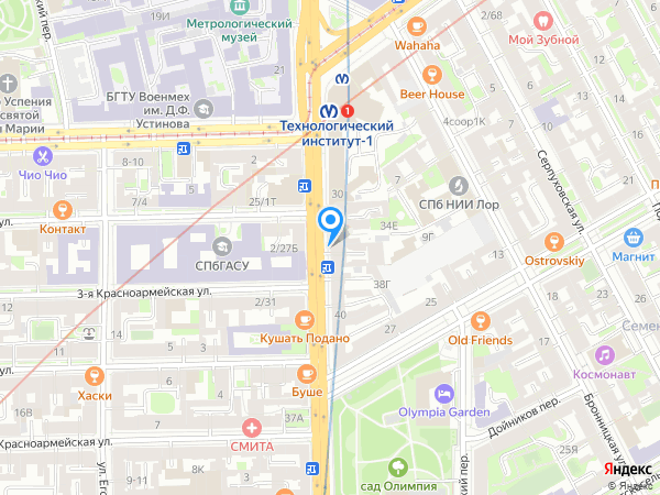 Медицинский центр "ЛИАНА" на карте