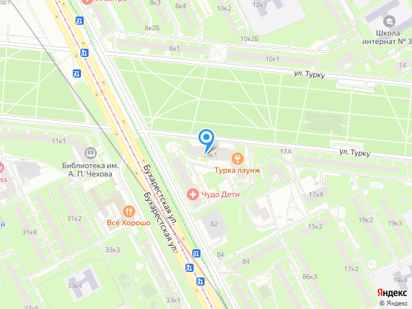 Клиника Максима Рослякова на карте