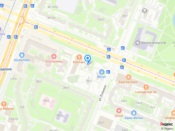 Стоматология ПАРАЦЕЛЬС на карте