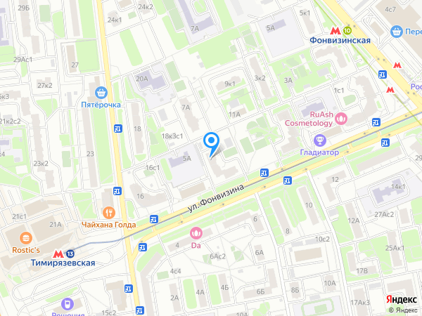 Стоматологическая клиника  ВЛАДЕНТ на карте