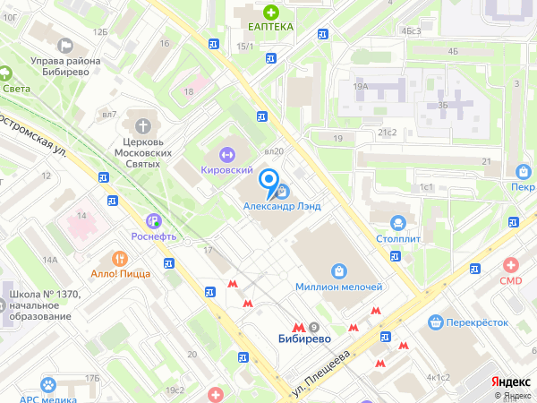 Гелиоса на карте