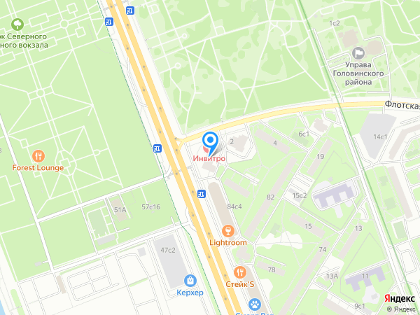 Ирлета на карте