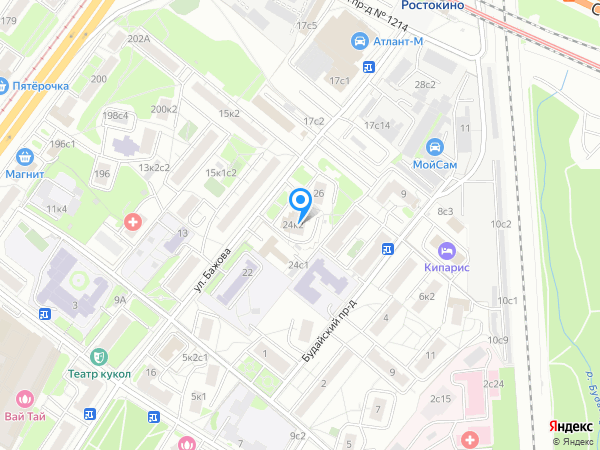 Стоматологическая клиника ЛИГАДЕНТ на карте