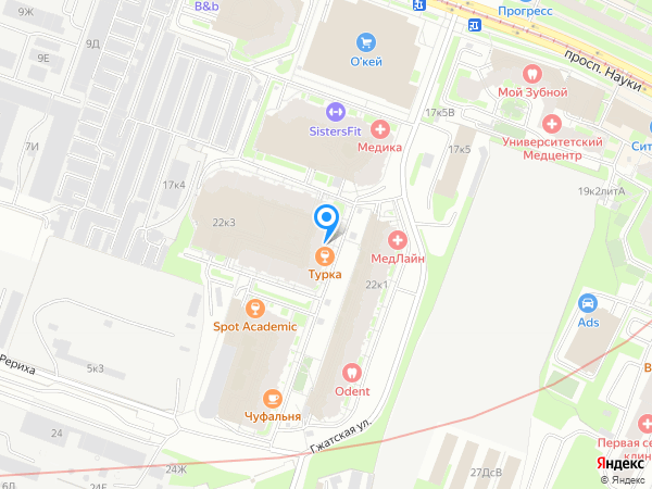 Стоматология ДОКТОРА КОЛОДИЙ на карте