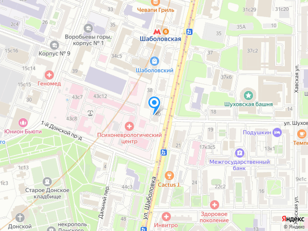 Стоматология ОСМИЙ на карте