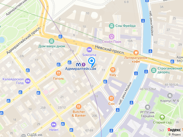 Петербургский Дом Недвижимости на карте