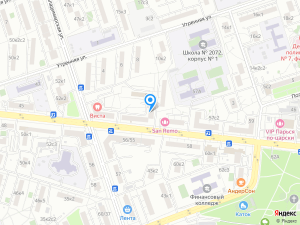 Стоматологическая клиника ДИАГНОСТ на карте