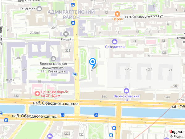 Стоматология ПЕТРО-ДЕНТ на карте
