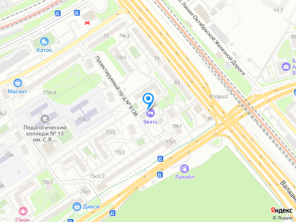 Новая Парикмахерская на карте