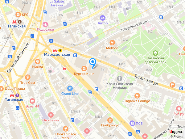 Красное Яблоко на карте
