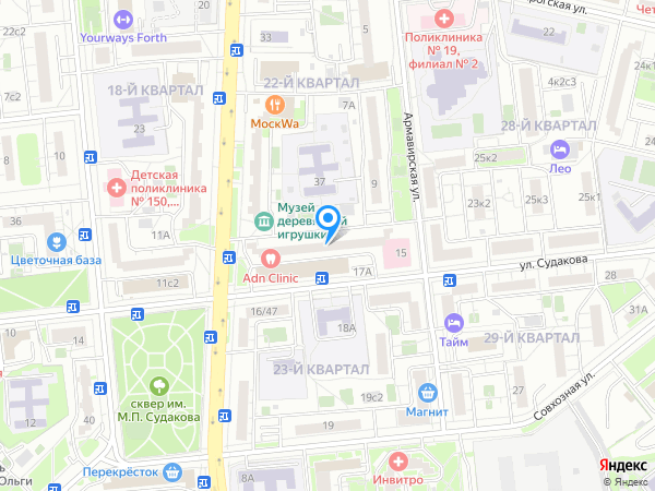 ADN Clinic на карте