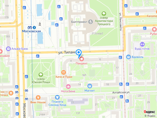 Ювента на карте