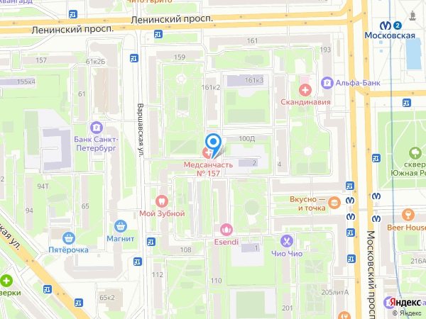 Мсч # 157 на карте