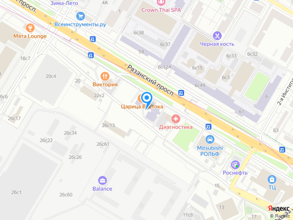 Новая Волна на карте