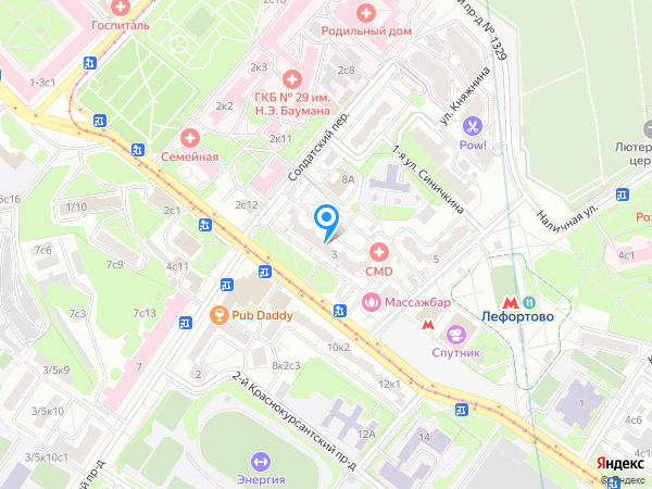 Стоматология ДЭНТАЛ на карте