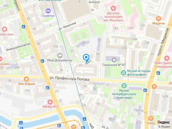Клиника ОСМ на карте